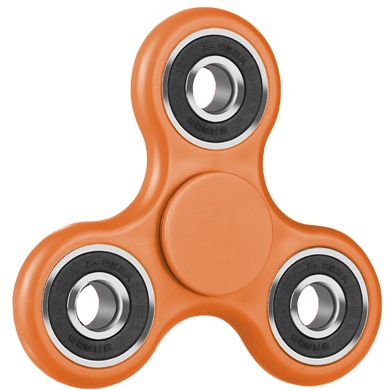 FIDGET SPINNER FINGER ANTIESTRES NARANJA 0